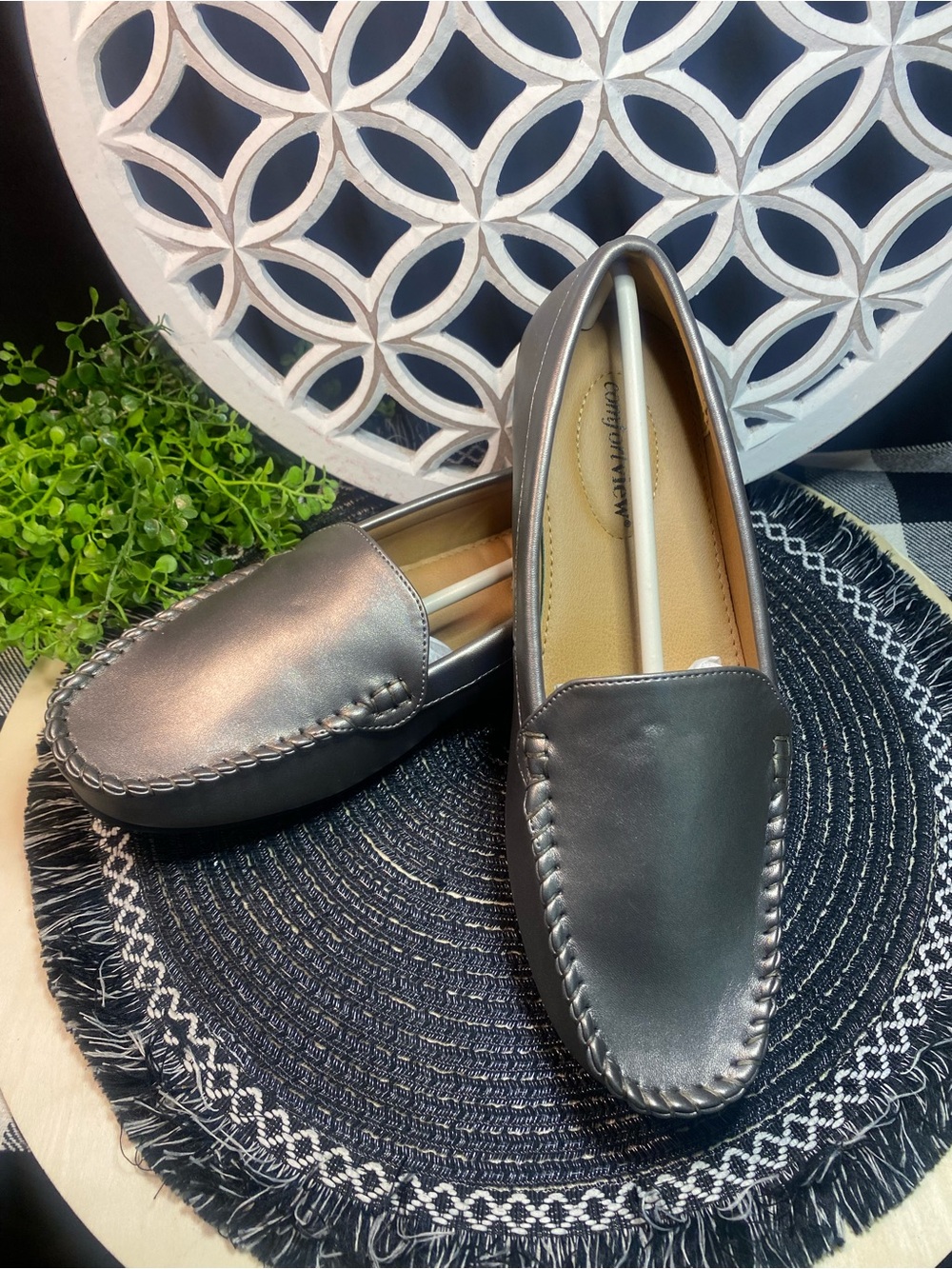 Brand‎ New In Box Comfortview Women's The Milena Slip On Flat Slip-On Moccasins